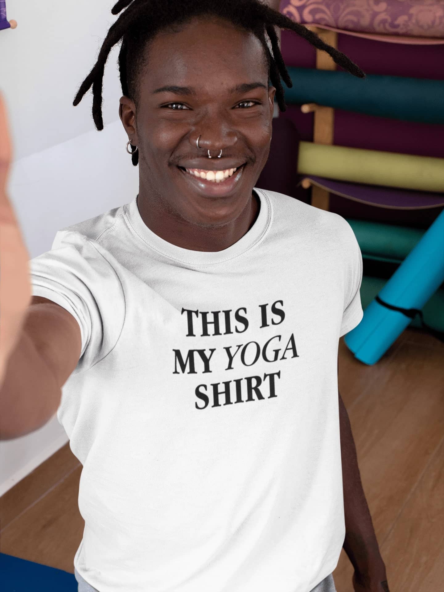 T-shirts, This is my Yoga Shirt, Yoga, Spiritual, Kindness, Harmony,  Karma, Love, Tees